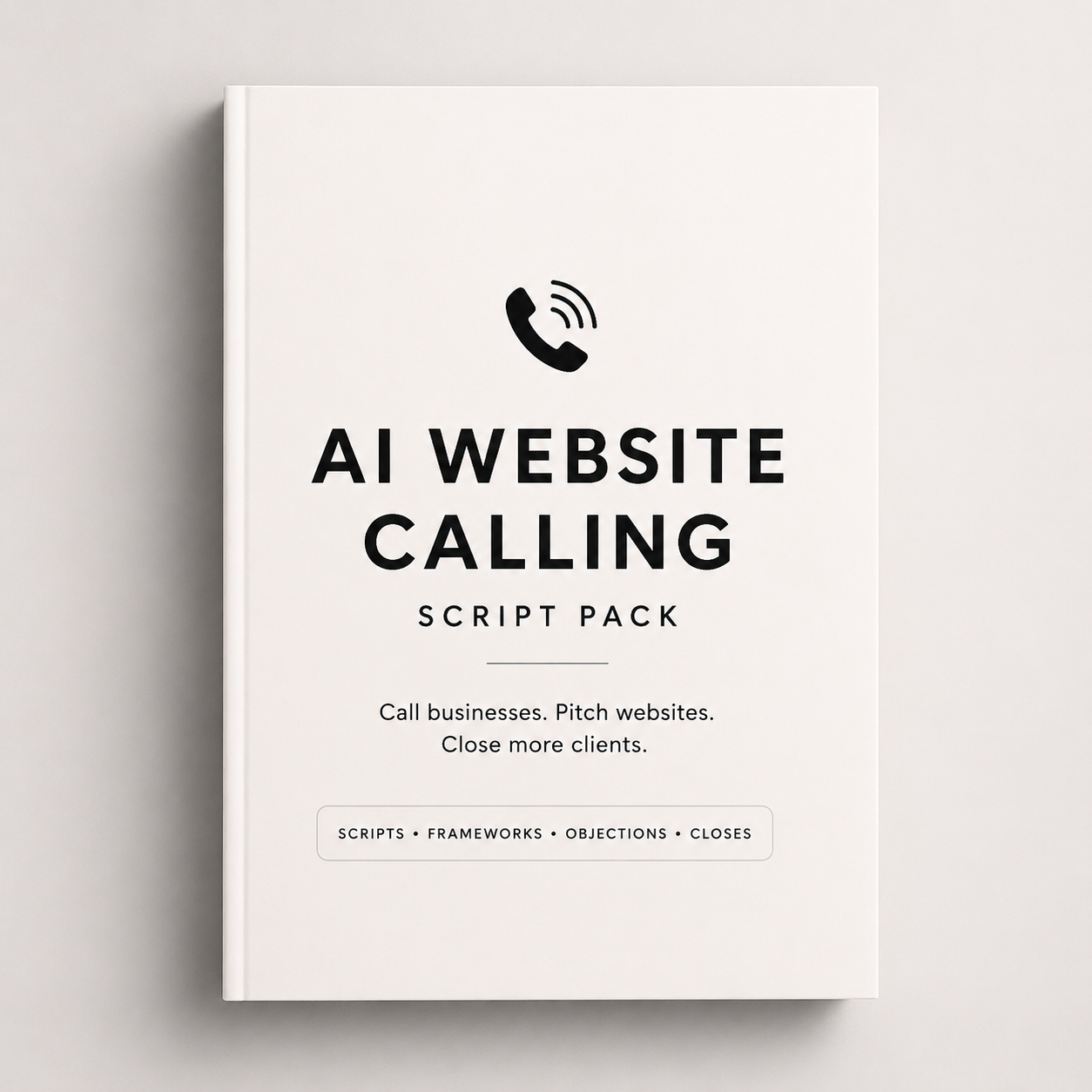 AI Website Sales Script Pack